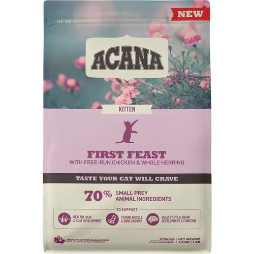 Acana Tahıllı Beyaz Etli Yavru Kedi Maması First Feast