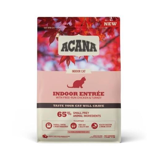 Acana Tahıllı Beyaz Etli Yetişkin Kısır Kedi Maması Indoor Entree