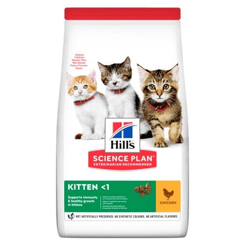 Hills Tahıllı Tavuklu Yavru Kedi Maması Kitten